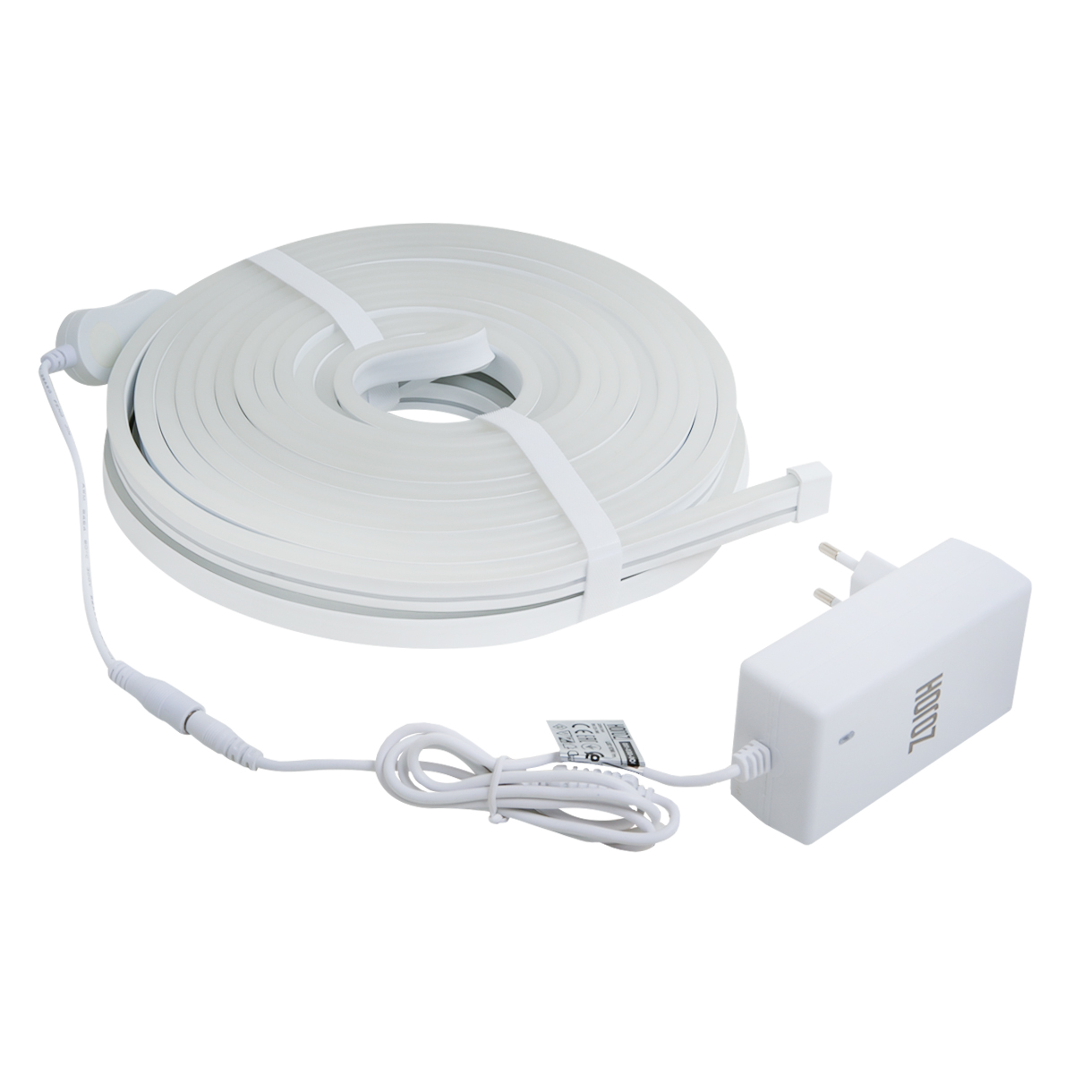 Лента светодиодная в комплекте с розеткой 081-030-0002 10M 220V/24V 10W 6MM / Степень защиты  IP65