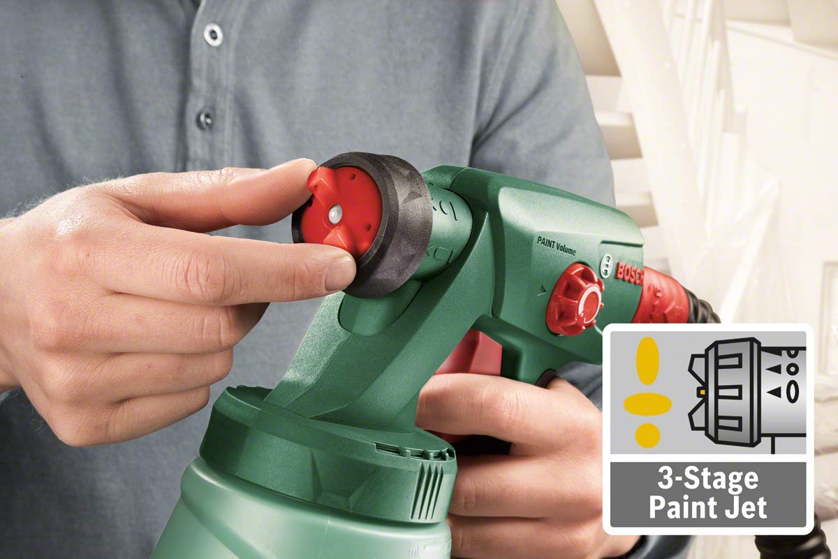 Краскопульт Bosch PFS 2000, 440 Вт, 200 мл/мин, 0.8 л