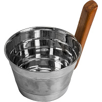 Бадья Банные штучки, 4 л нержавеющая сталь 32031