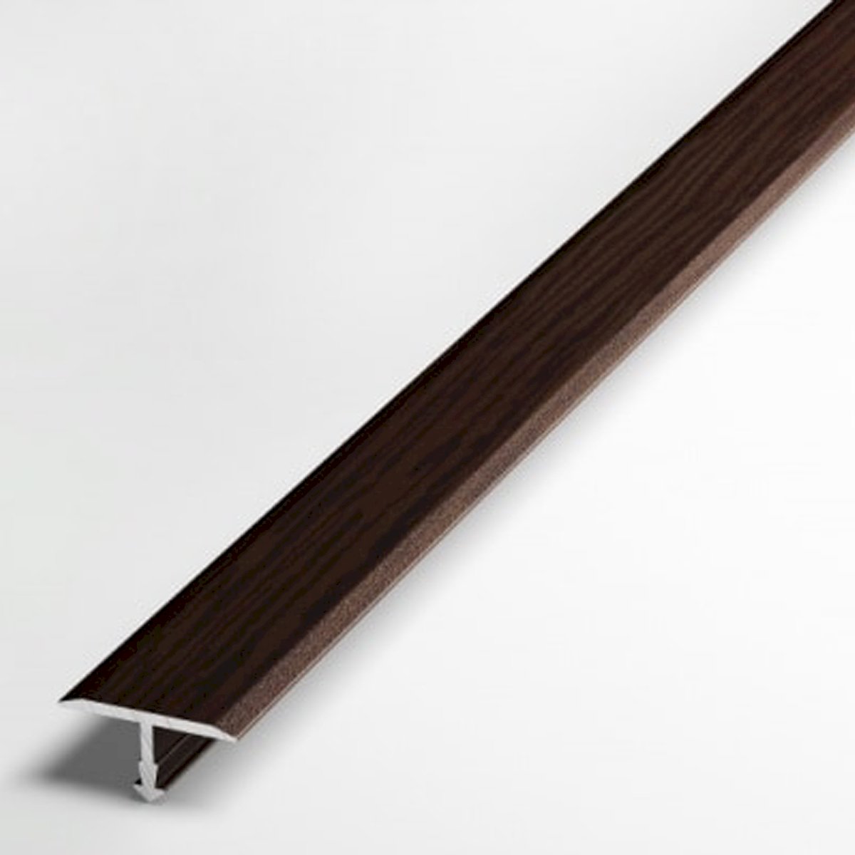 Профиль стыкоперекрывающий Т-образный 10.2700.295 дуб венге