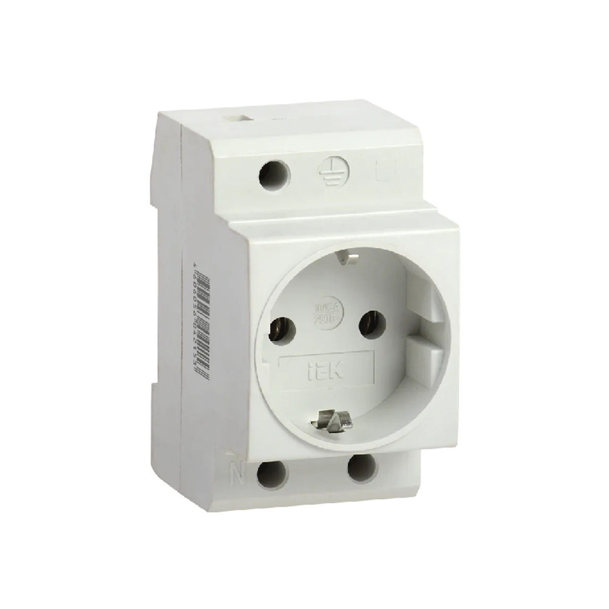 Розетка на DIN рейку РАр-10-3-ОП с заземл. MRD10-16