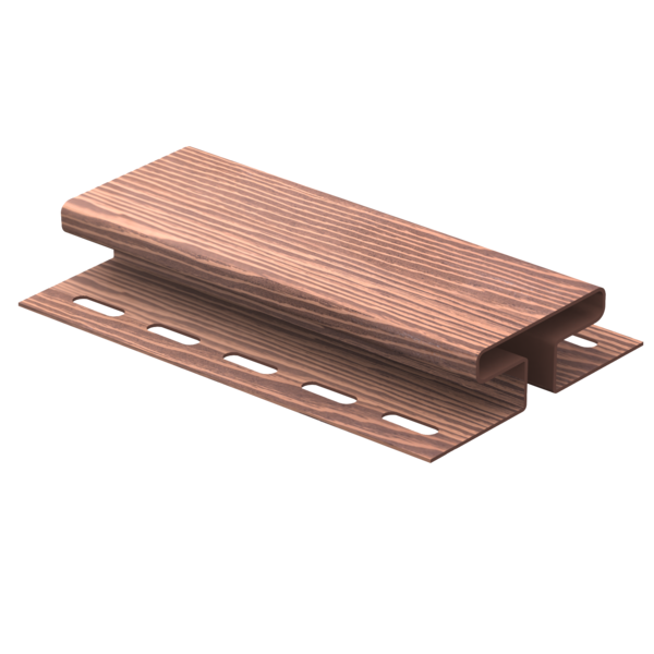 Н-планка (ПВХ).0048.Н.,дуб мореный