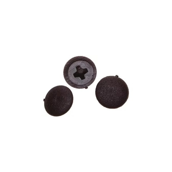 Заглушка декоративная ЗУБР под шуруп, цвет кр-дерево, шлиц №2, ТФ6, 40шт