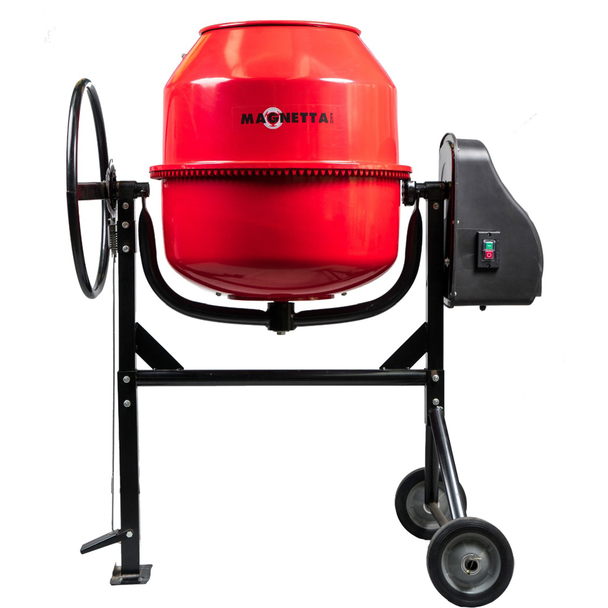 Бетоносмеситель Magnetta, CMV180, электрический 180л, 220В, 50Гц, 800Вт