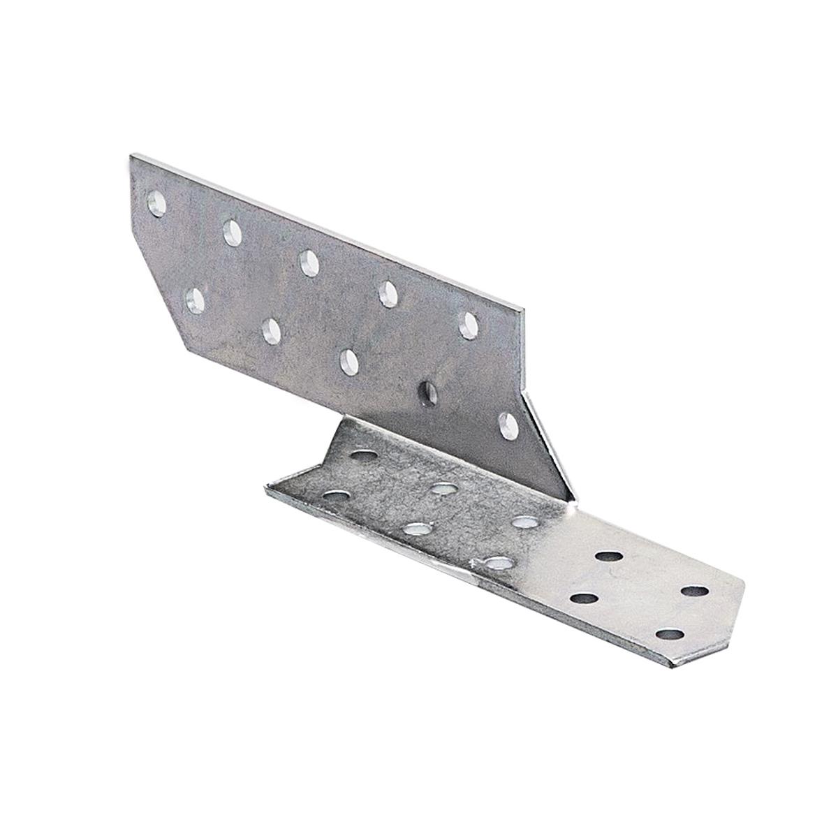 Держатель балки 40х40х170х2,0мм левый оцинк.