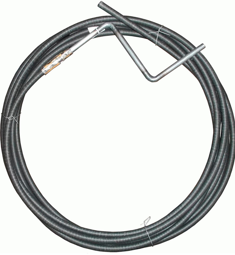 Трос для прочистки канализационных труб 9 мм х 2,5 м, MP-У