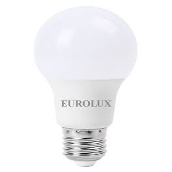 Лампа светодиодная LL-E-A60-9W-230-4K-E27 (груша, 9Вт, нейтр., Е27) Eurolux