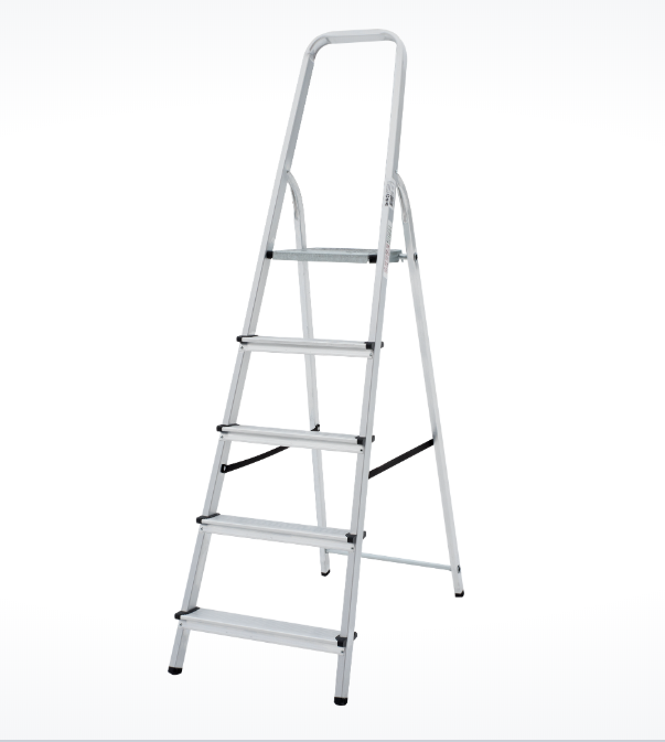 Стремянка алюминиевая 5 ступеней