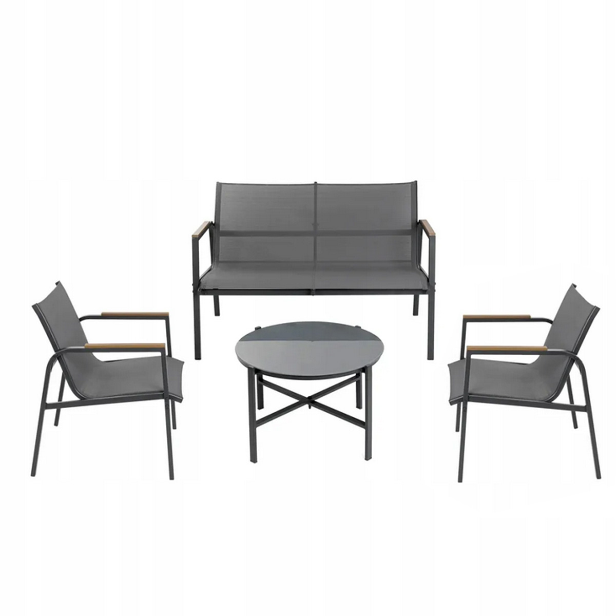 Набор мебели диван, 2 кресла, журнальный столик, TX-F005A CN