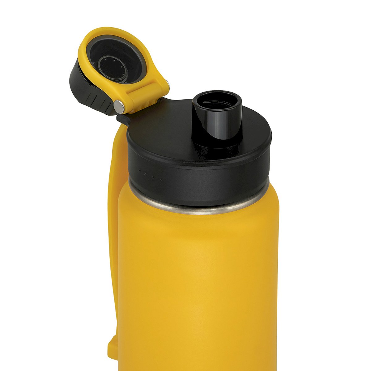 Термос Арктика 708-700 вакуумный питьевой 700 мл со спортивной крышкой желтый