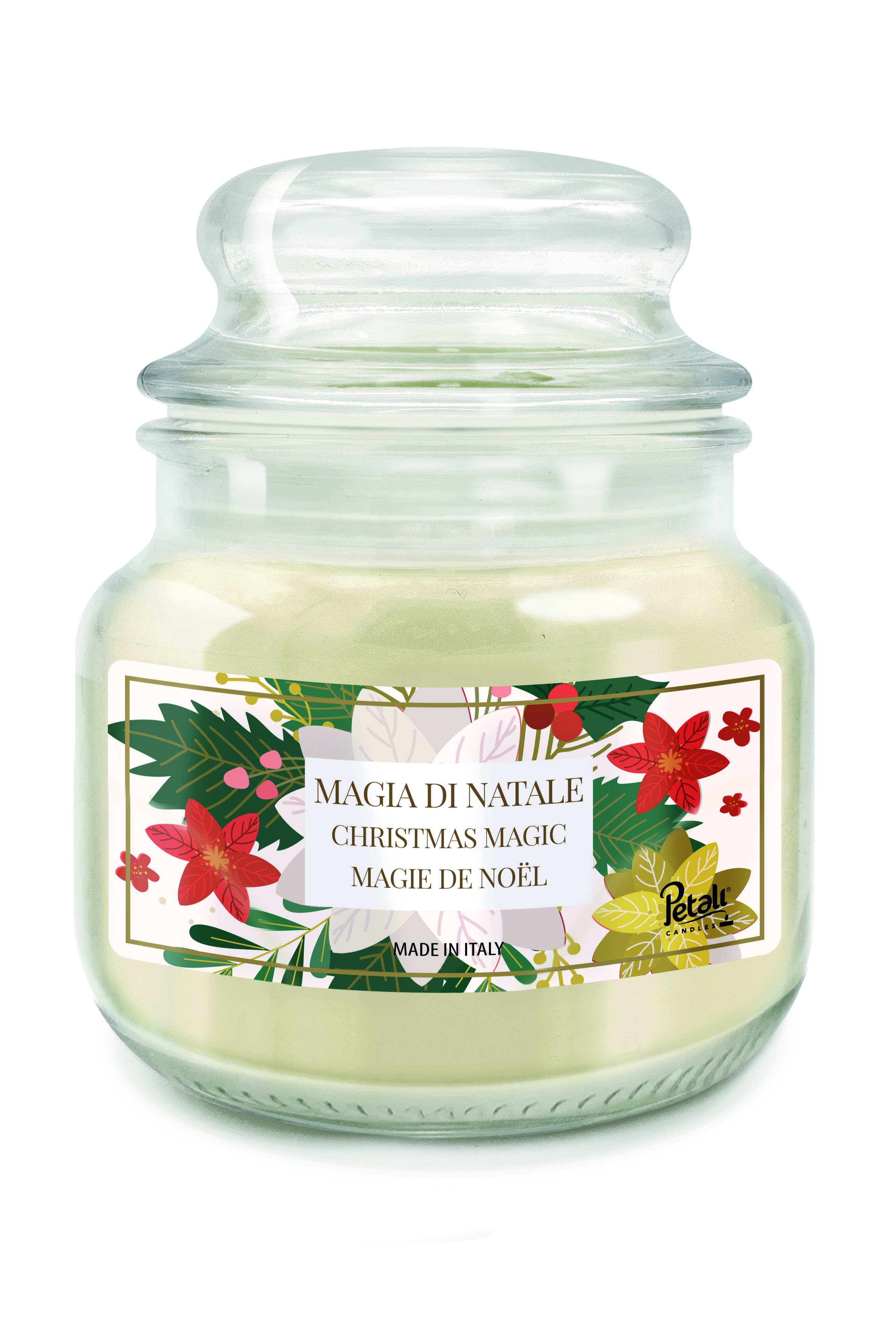 Аромасвеча SER в банке 90 г Рождественское Волшебство (CHRISTMAS MAGIC) PTLJ020328 Petali