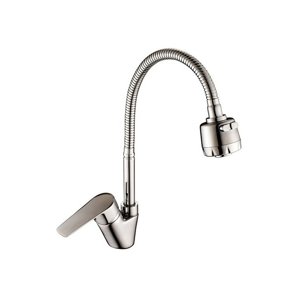 Смеситель д/к Rossinka S35-26 гибкий гусак