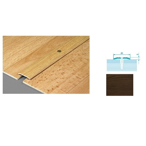 Планка порожная  ПС 01. дуб темный.1,8м