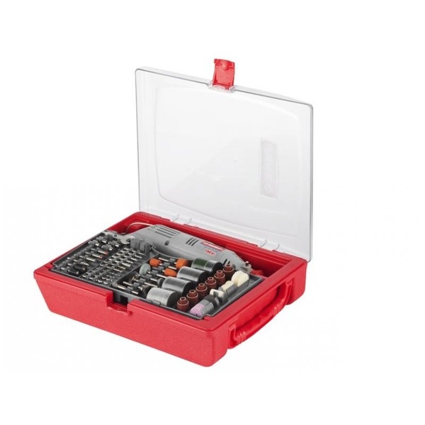 Гравер ЗУБР электрический с набором мини-насадок в кейсе, 172 предмета