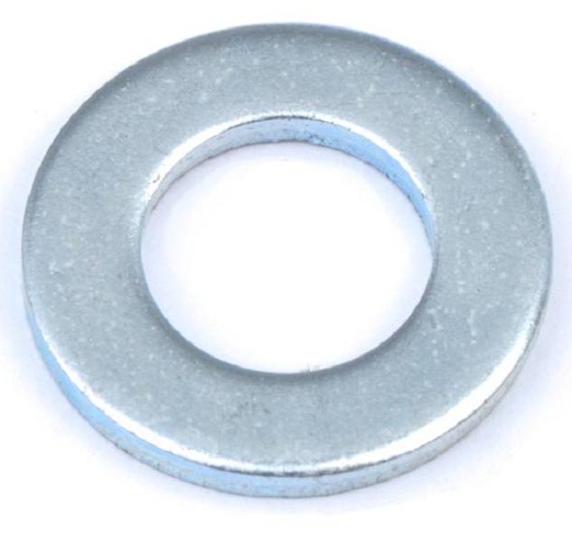 Шайба DIN 125A 10мм (белый цинк 12 шт)