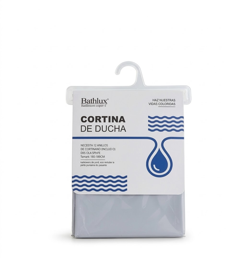 Штора для ванной комнаты Bathlux peva серый 60813