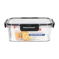 Контейнер для продуктов DH 1200 мл герметичный прямоугольный HO-080