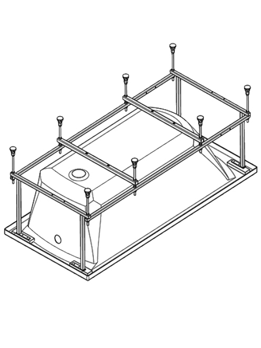МОНТАЖ КОМПЛЕКТ К А/В МОН150,1WH112424  ТЕН150