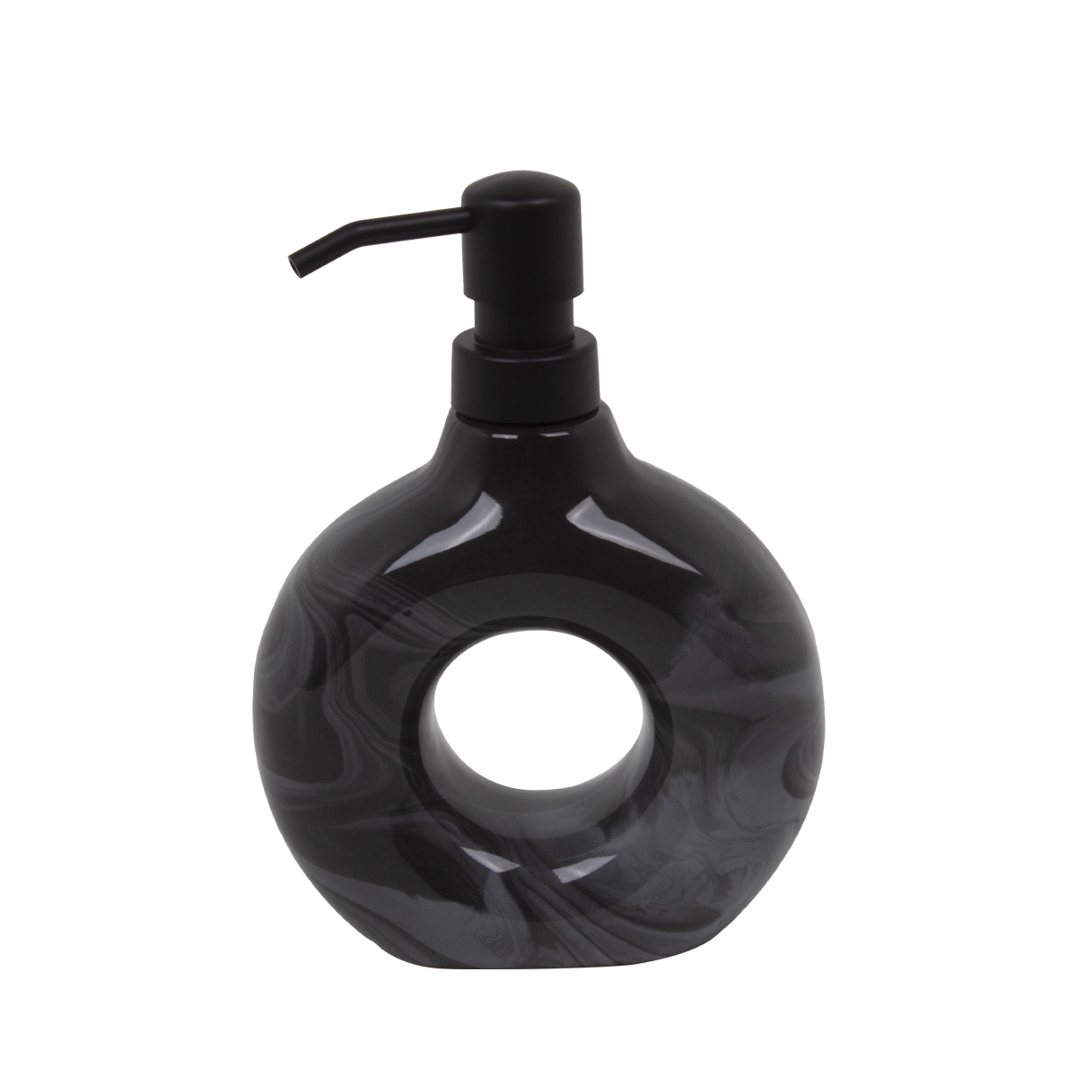 Дозатор для жидкого мыла Black marble керамика BCE0949BA-3