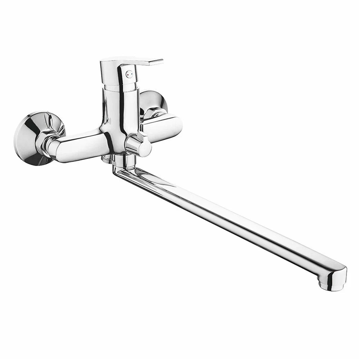 Смеситель в/д, длинный излив, хром VODA Fin FN31