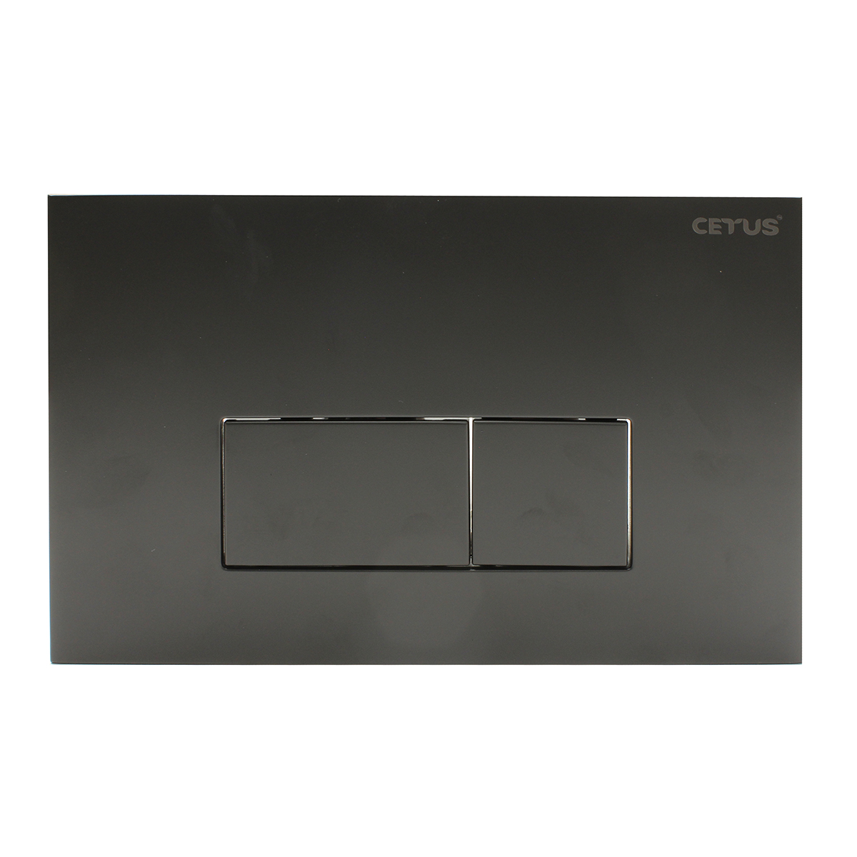 Клавиша смыва, матовый черный, 001, CETUS, V Yahey