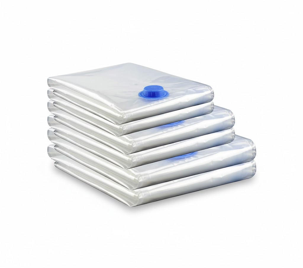 Набор вакуумных пакетов 5шт с насосом 50х70см 60х80см 80х100см PRC