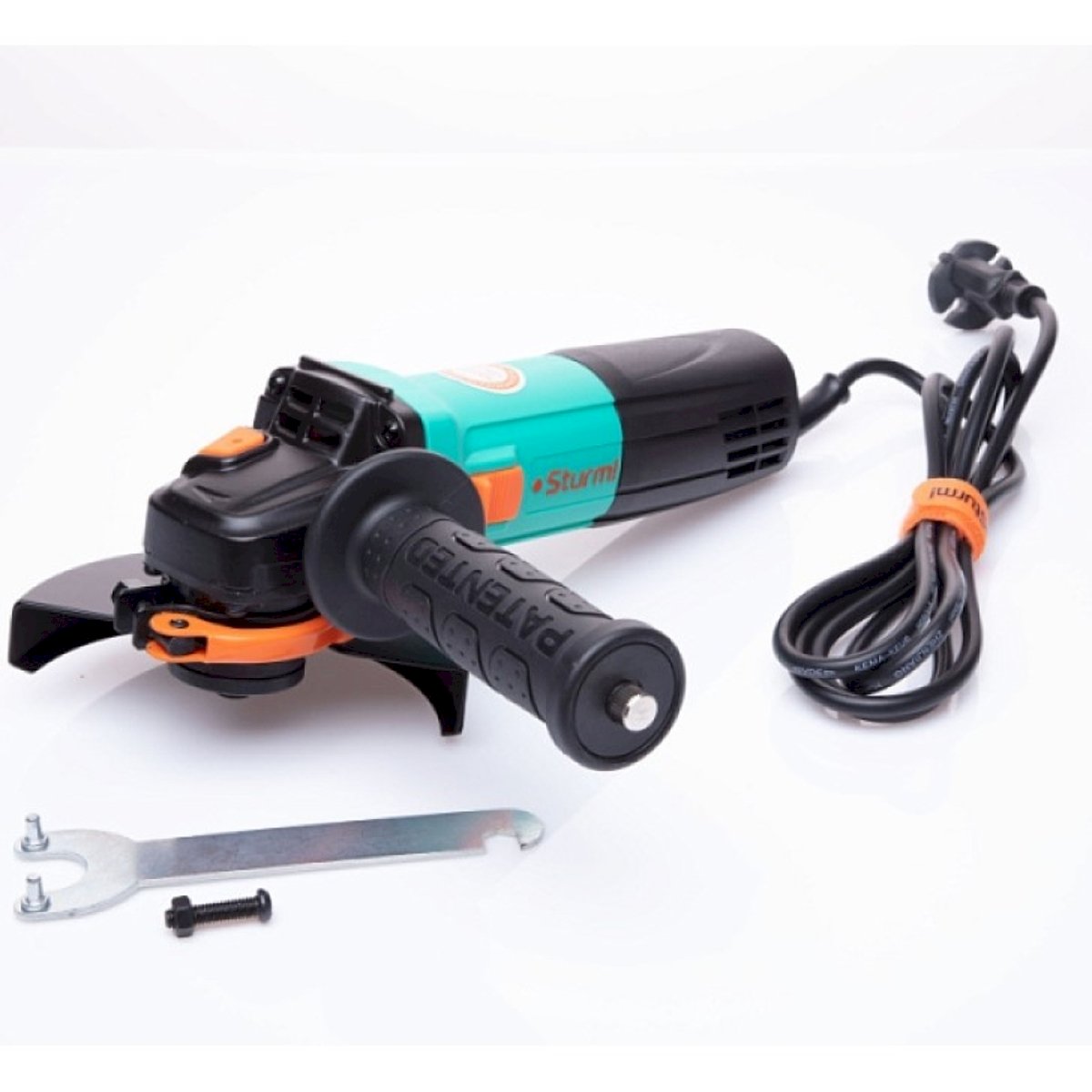 Машина углошлифовальная Sturm! AG9012TE, 125мм, 1100Вт, 4000-10000 об/мин, константная эл-ка,mod T