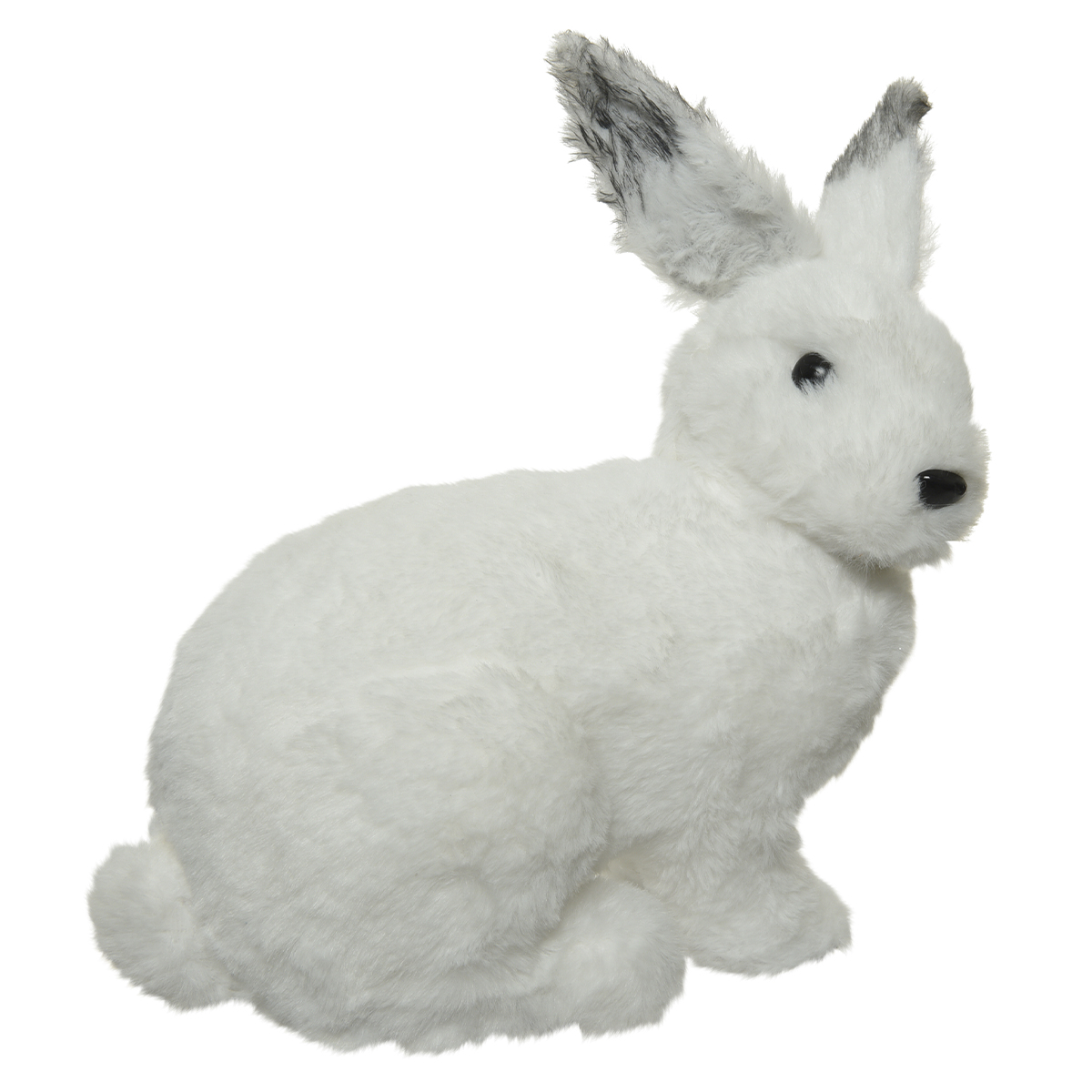 Фигурка новогодняя Кролик белый 17х28х29 см 457748 Kmg