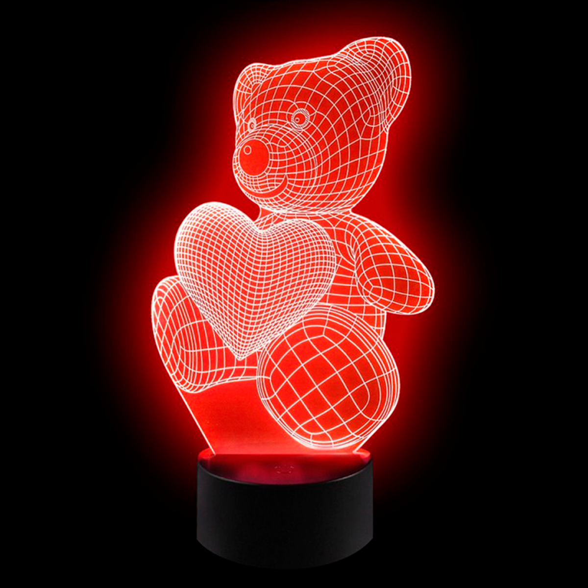 Ночник Demmax UF-717 С89 (Мишка, 3Вт, RGB, USB) 15903