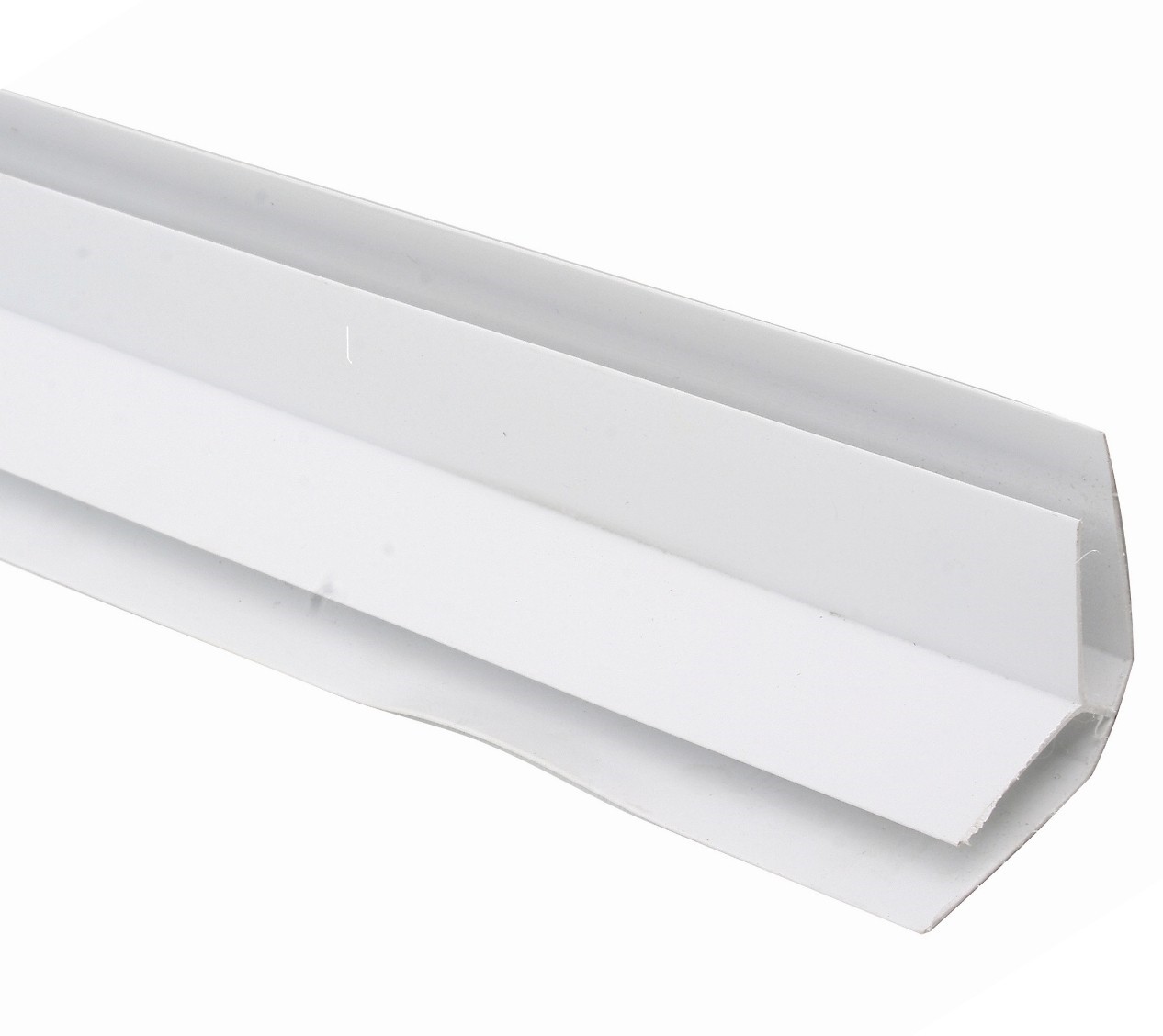 Угол внутренний 8мм 3,0м "Идеал Ламини", 001-G Бел глянц