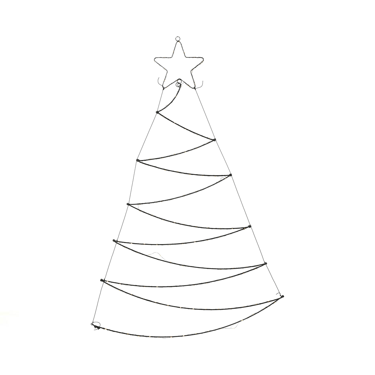 Электрогирлянда настенная Елка 125LED 76х110 см OUTDOOR/INDOOR AX5309090 К