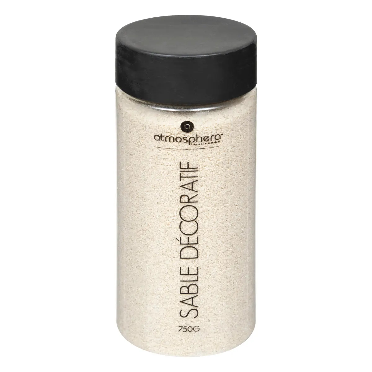 Песок декоративный Atmosphera 750 гр. цвет лен банка 155451B
