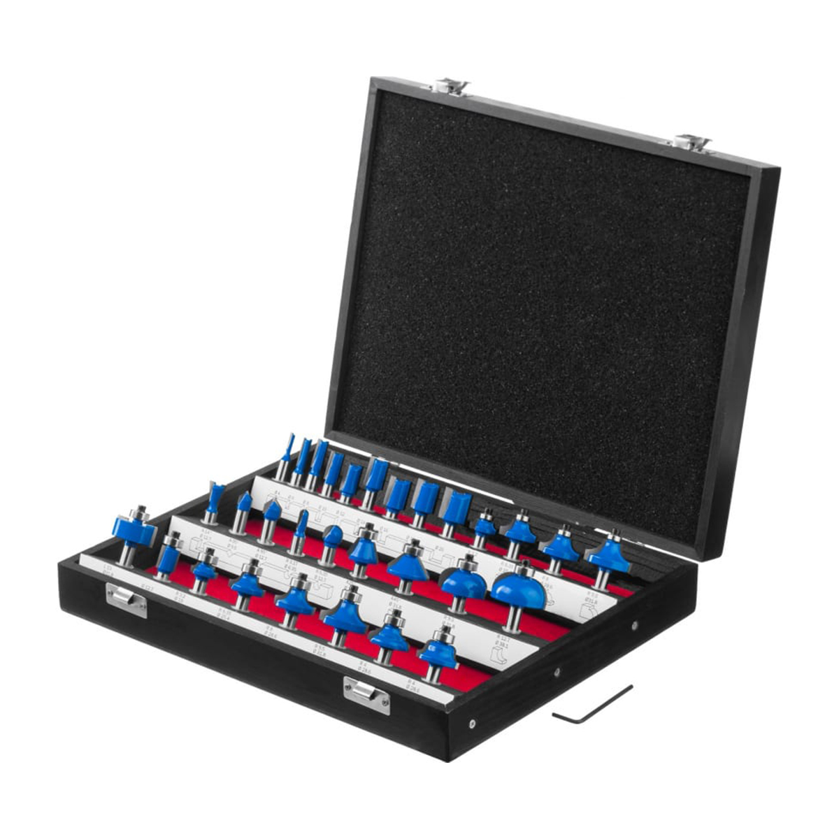 Набор профильных фрез по дереву ЗУБР (30шт)