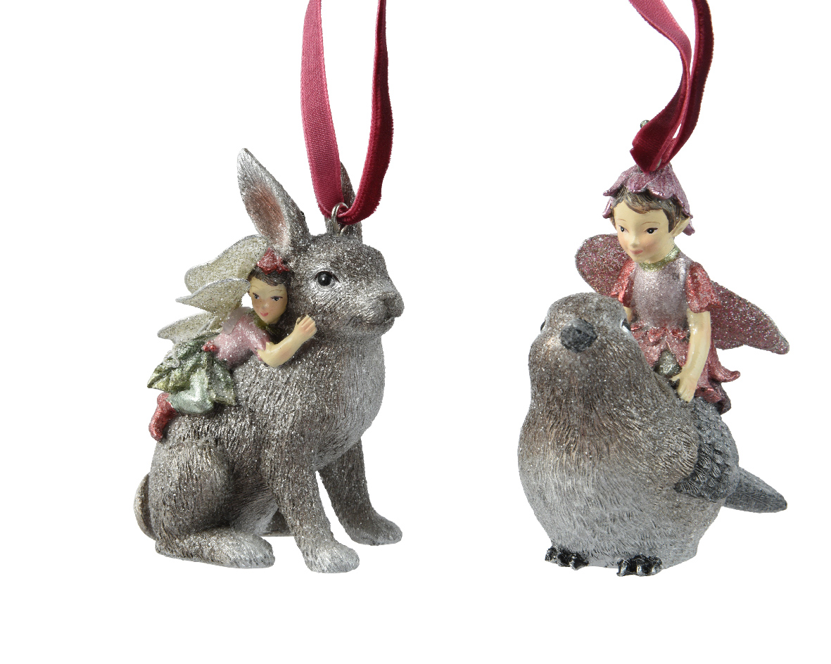 Украшение подвесное Сказочные звери 9 см 2 вида в ассортименте 536106 Kmg