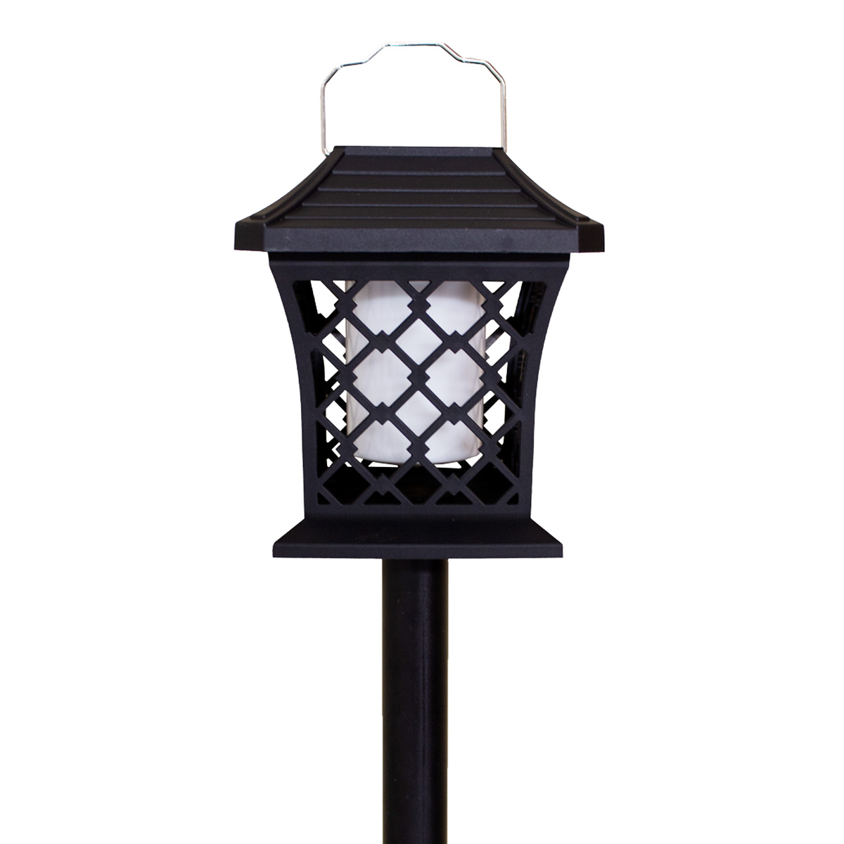 Светильник садовый WXH-XF1012 (пламя огня)  аккумуляторный AA200 мА 3 Вт (зарядка от солнечной батар