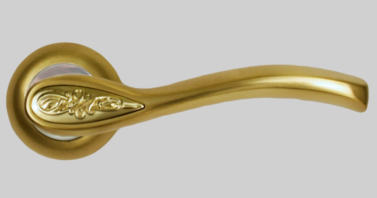 Z/59629 SG/CP  ручки мат. золото/пол. Хром