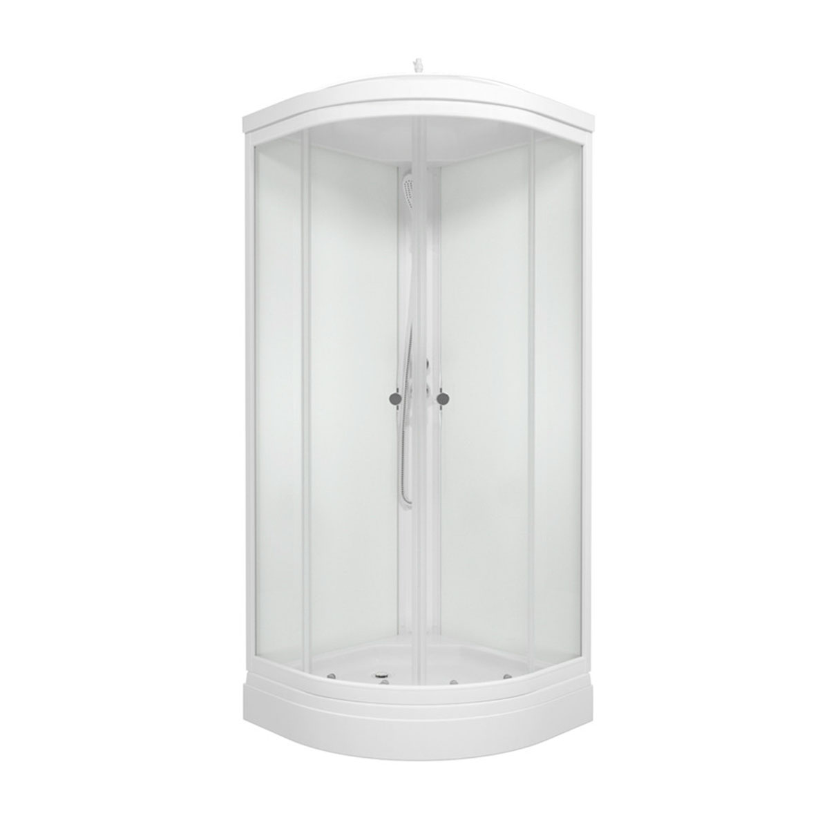 Душевая кабина Triton Ультра 80*80 А, 1/4 круг, низкий, ПД22, КР16, КС56, ЗС23(1), СТ22(1), КН8(1), 