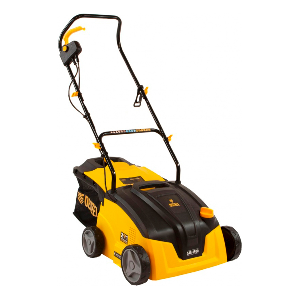 Скарификатор-аэратор электрический SAE-1500, 1500 Вт, -11/+5 см, 32 cм// Denzel