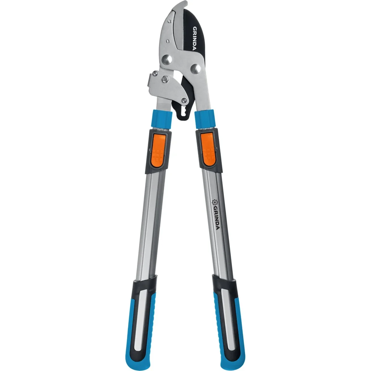 Сучкорез GRINDA, TX-980A, 645 - 885 мм, кованные лезвия, храповый механизм, телескопический, контакт