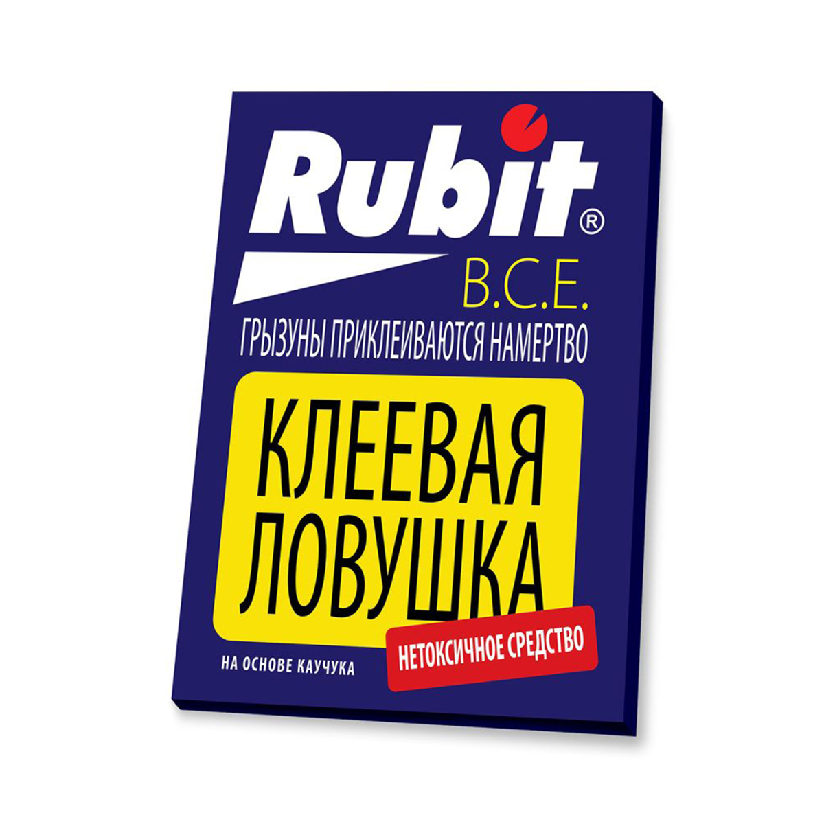 Клеевая ловушка от КРЫС и мышей (книжка) Rubit
