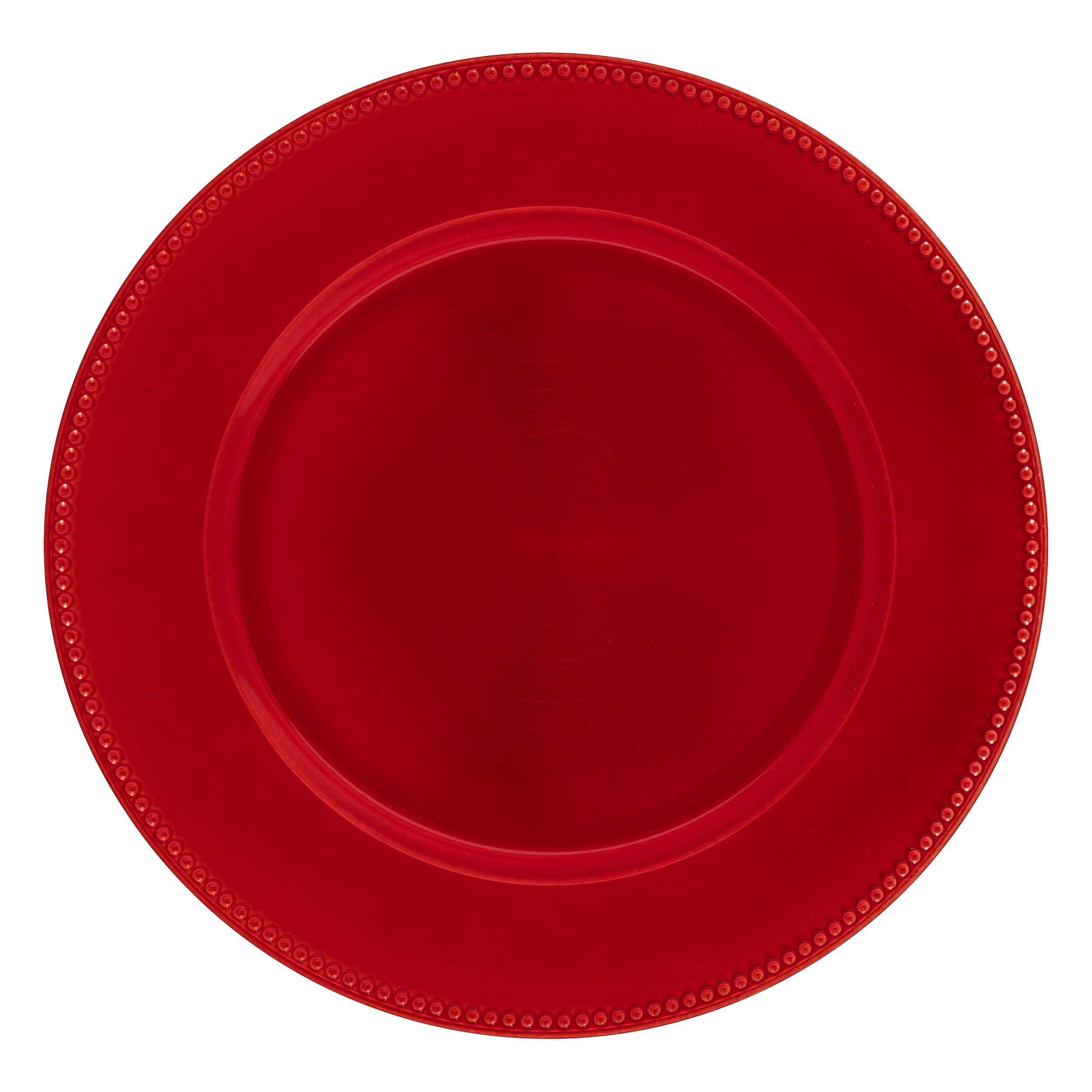 Блюдо декоративное Atmosphera 33 см красный 208664A