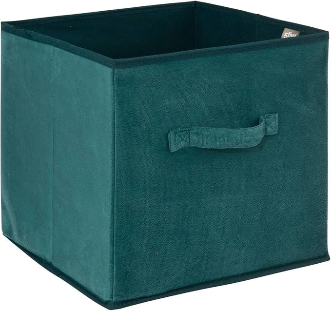 Ящик для хранения 5Five L 31х31 см синий бархат 160455B