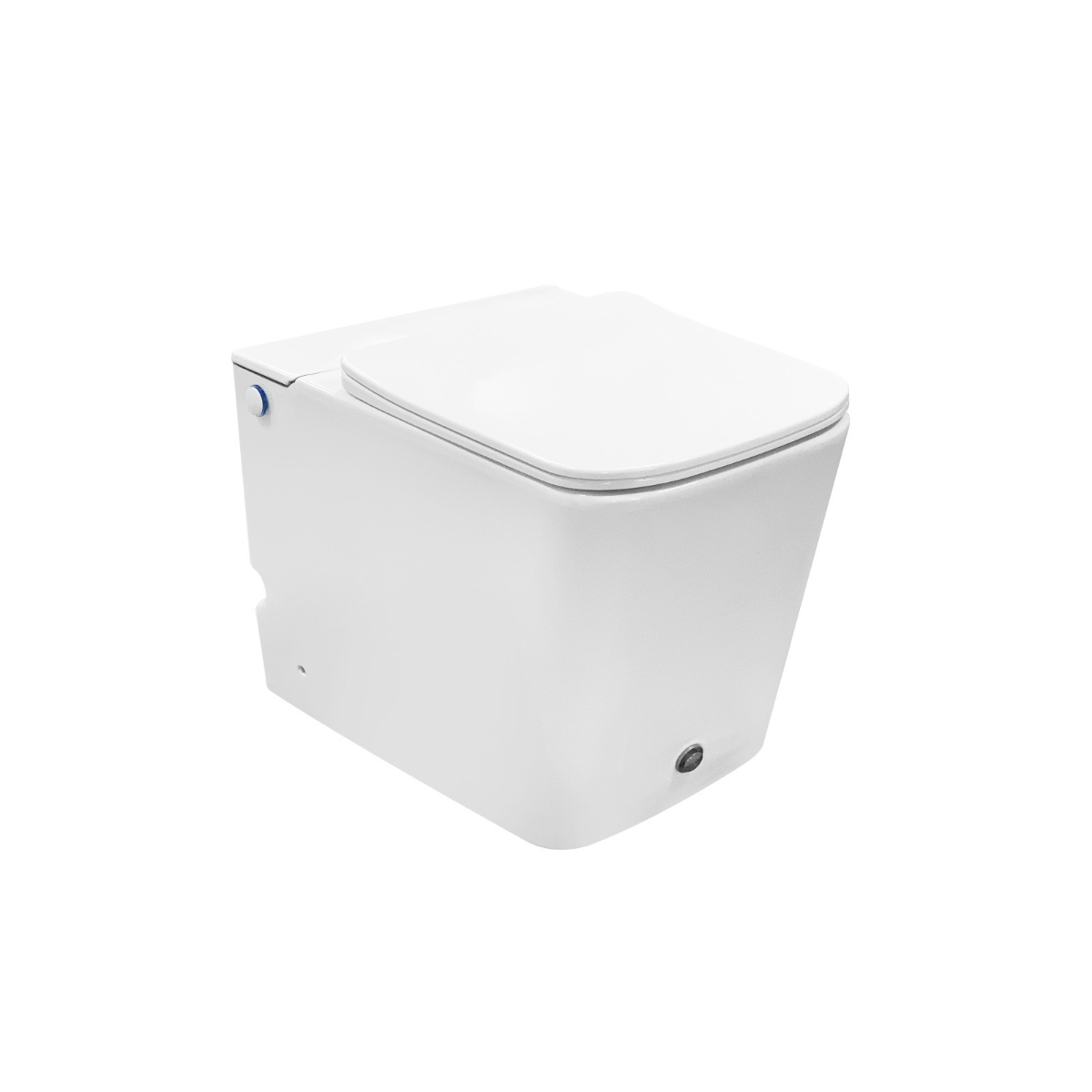 Унитаз приставной импульсный SANITECO A-380A IMPULS белый 590х360х410 мм