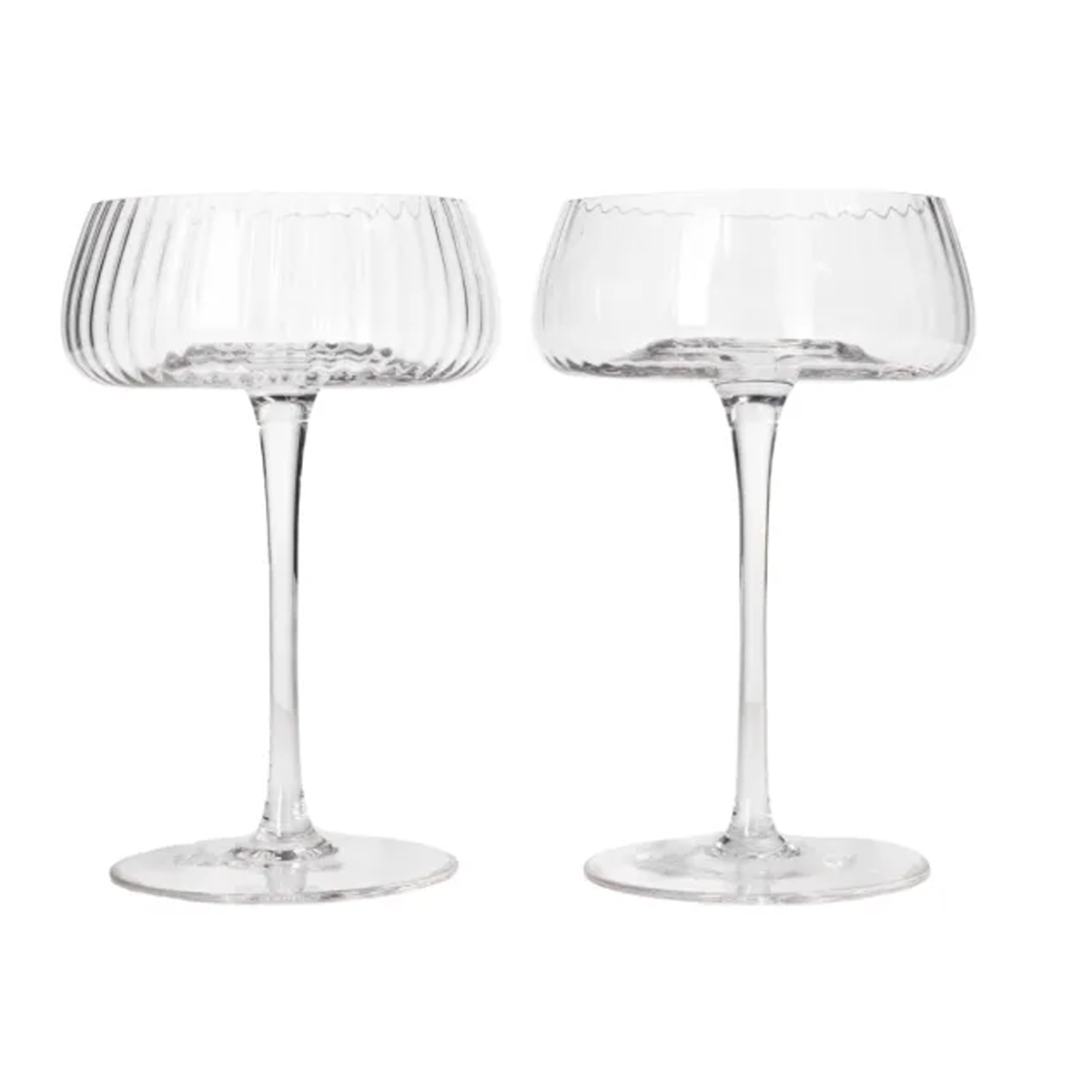 Набор фужеров для коктейля DH Stripe 2 шт. CRY39