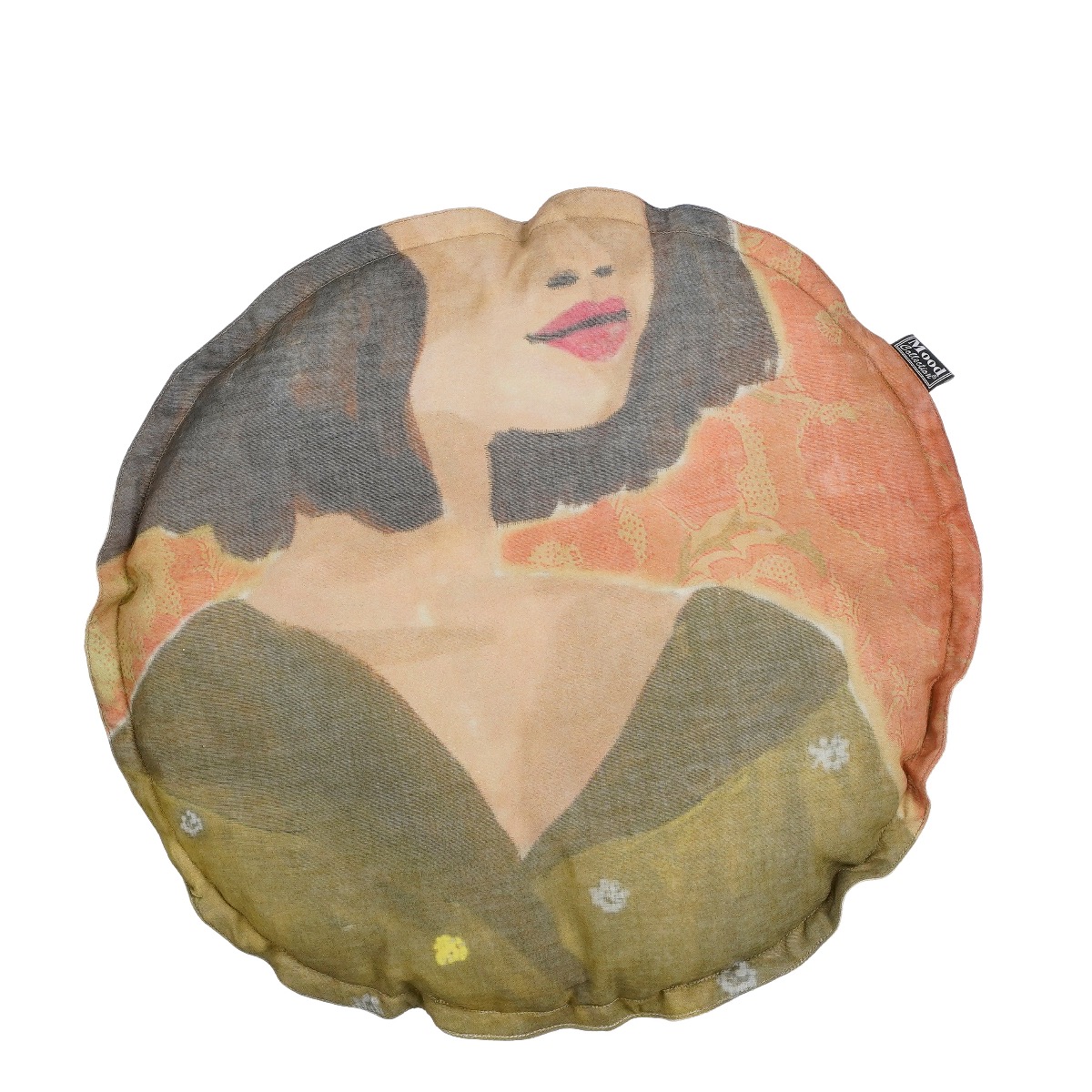 Подушка декоративная Lady green 40 см круглая 1132744