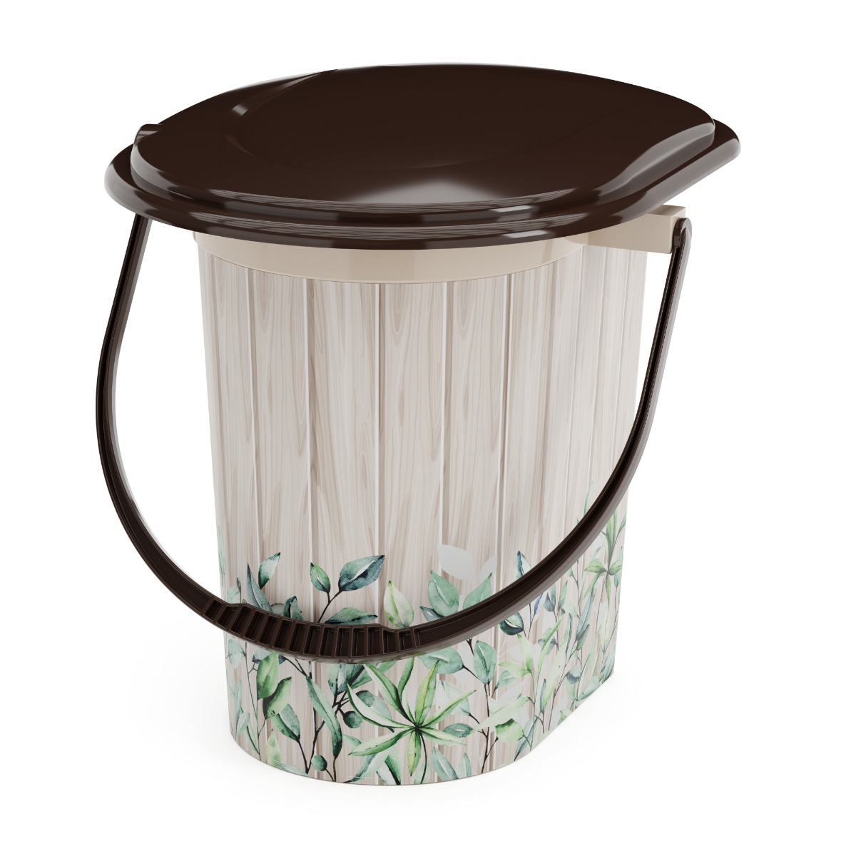 Ведро-туалет 17,0л., Летний день, со съемным сиденьем М2328