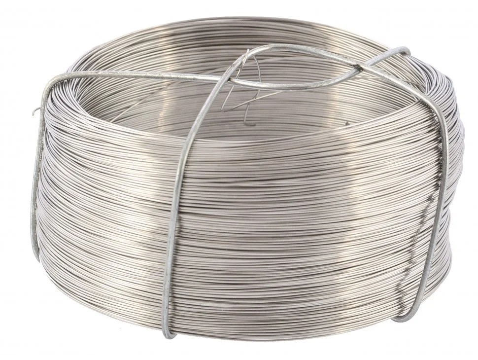 Проволока из нержавеющей стали 0,5 мм, длина 200 м// Сибртех