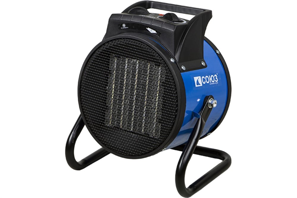 Тепловентилятор керамический ТВС-3023МК СОЮЗ  1.5-3кВт, термостат, защита от перегрева