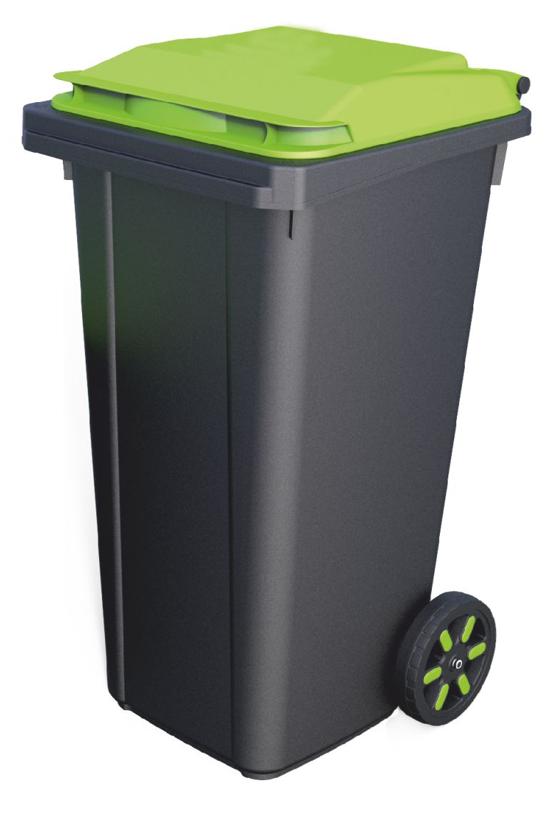 Бак мусорный 120 л. KSC прямоугольный на колесах 40-448