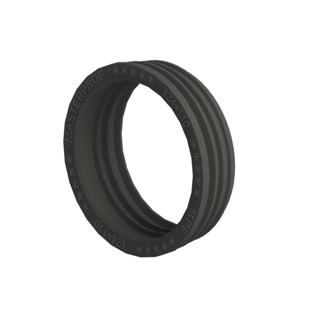 Манжета для канализации черная ТЭП 124х110, MPF, MP-У